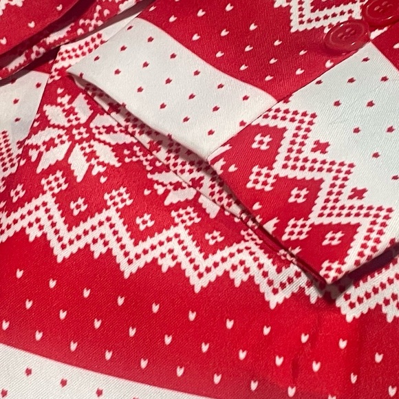 Christmas Light Up Suit Life of the Party Men's Ugly Suit Costume Large - Picture 7 of 15